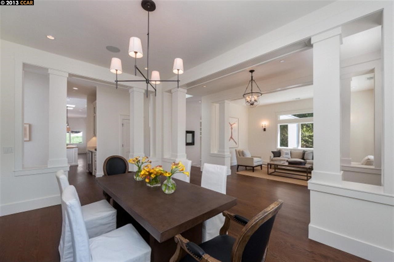 3848 Happy Valley Road Lafayette, CA 94549 - Photo 5 of 27 a view of a dining room with furniture and wooden floor