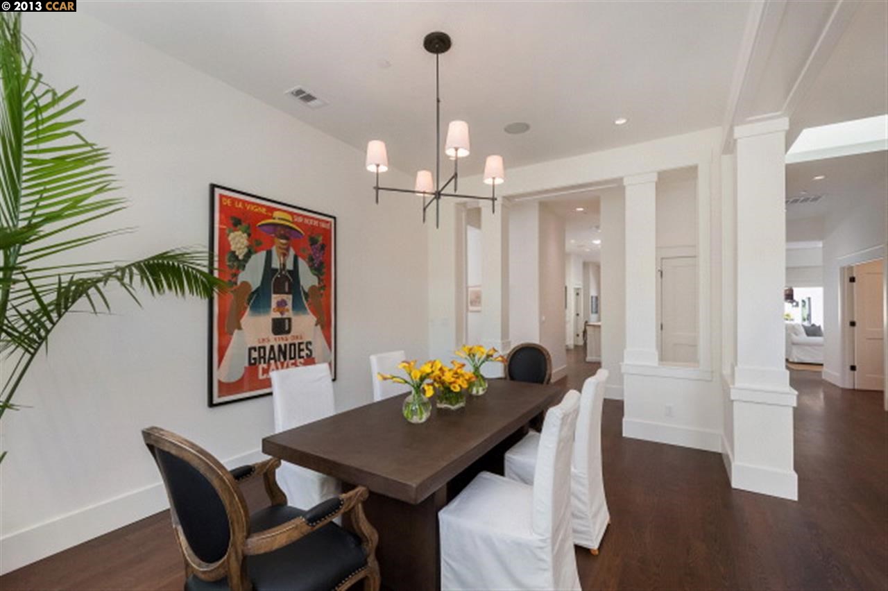 3848 Happy Valley Road Lafayette, CA 94549 - Photo 6 of 27 a view of a dining room with furniture and wooden floor