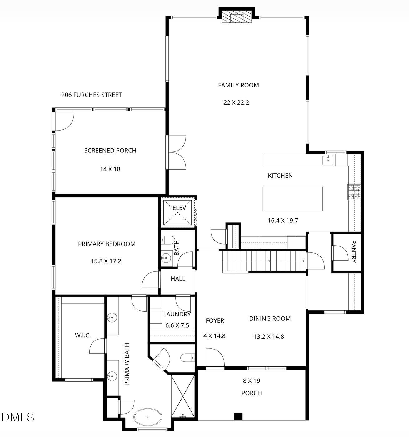 206 Furches Street Raleigh, NC 27607 - Photo 51 of 53 Main floor