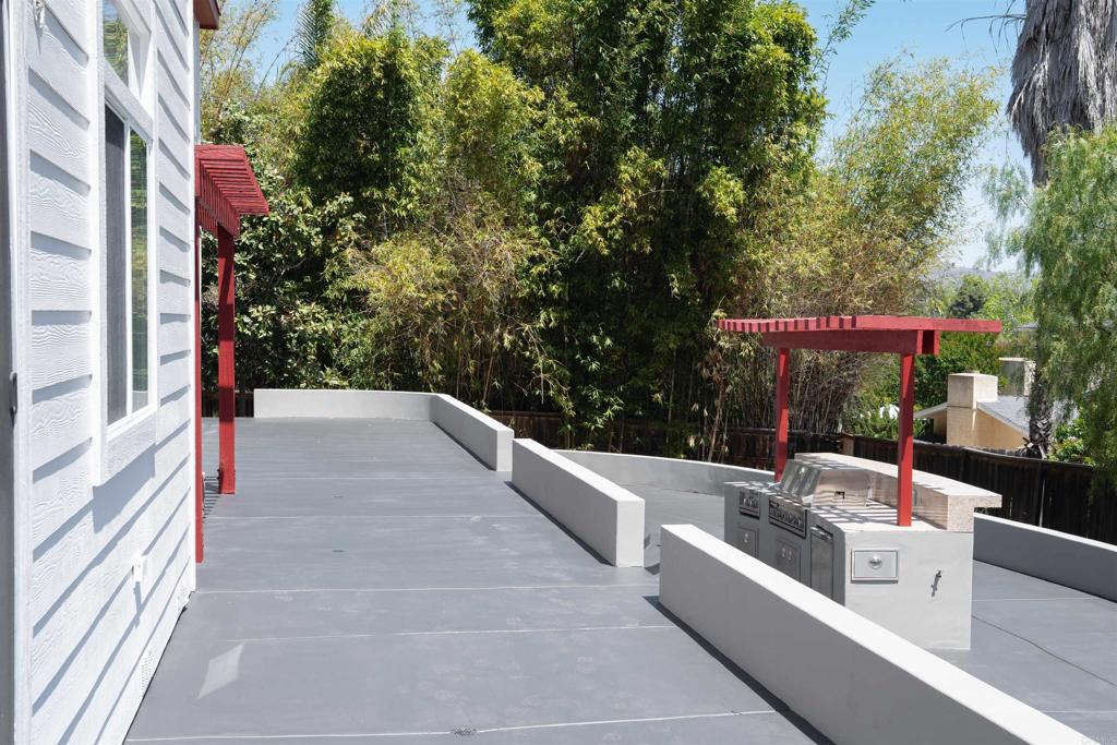 441 Rancho Santa Fe Road Encinitas, CA 92024 - Photo 5 of 17 swimming pool view with a seating space