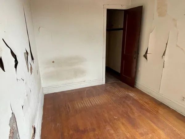 a view of hallway with stairs