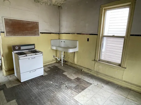a room with storage and utility