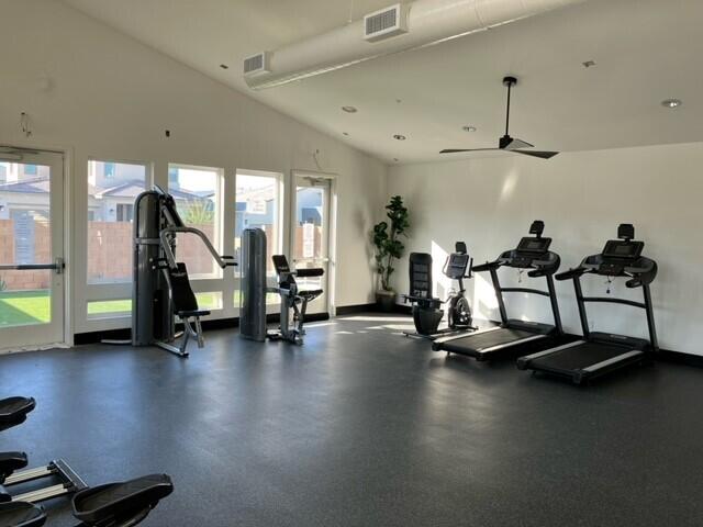 73707 Raphael Drive Palm Desert, CA 92211 - Photo 13 of 16 a view of a room with gym equipment