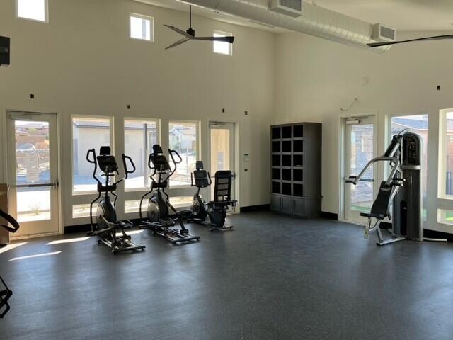 73707 Raphael Drive Palm Desert, CA 92211 - Photo 14 of 16 a view of a room with gym equipment