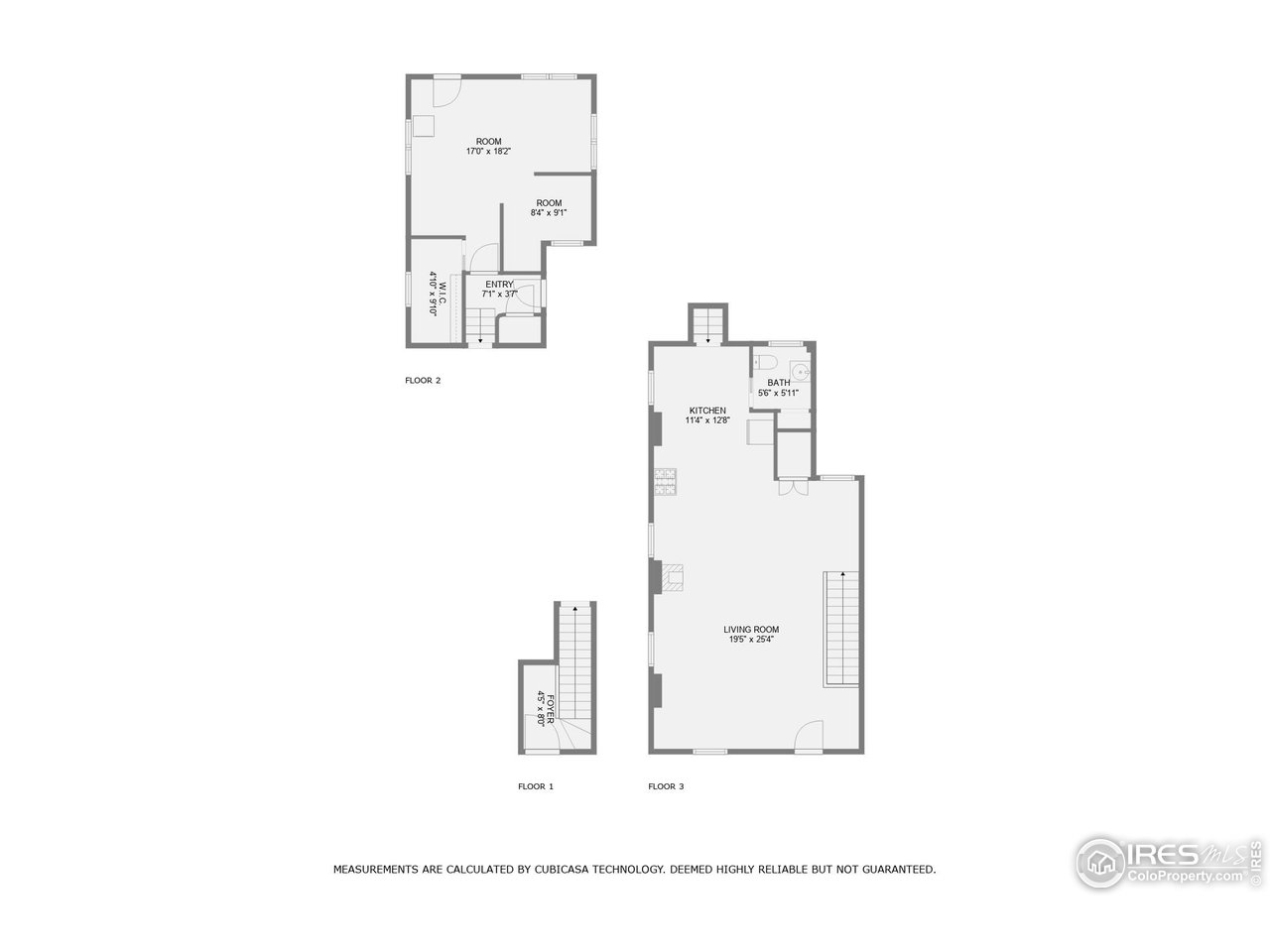 417 Mapleton Avenue, Unit B Boulder, CO 80304 - Photo 26 of 27 a picture of floor plan