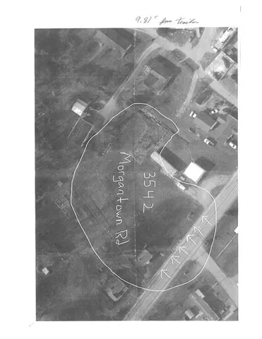 a view of a glass door