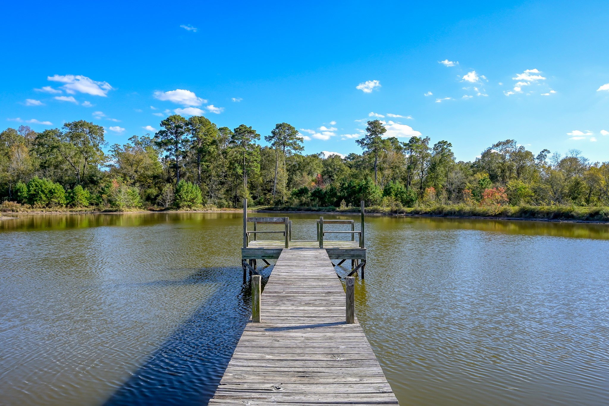a view of a lake with a lake view