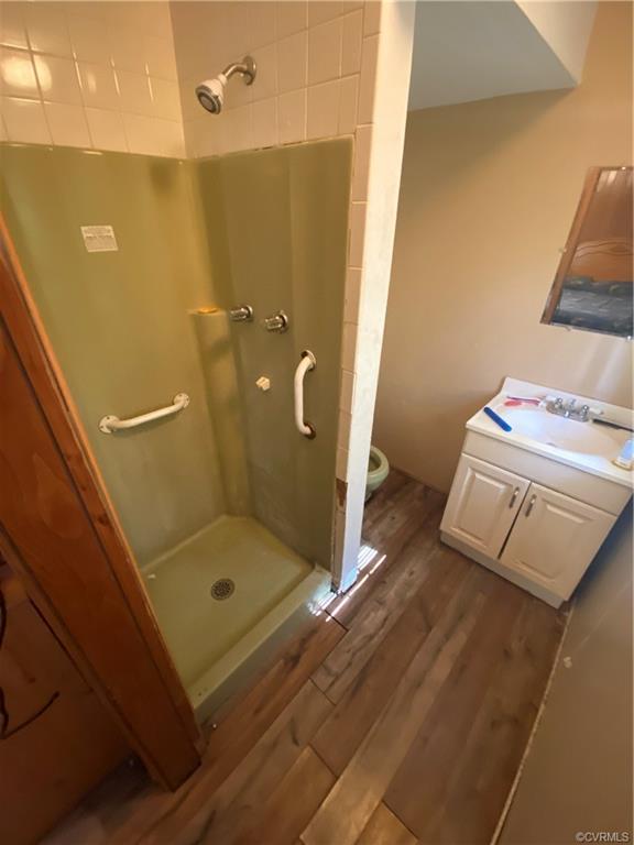 241 Nottoway Falls Road Kenbridge, VA 23944 - Photo 27 of 29 a bathroom with a mirror