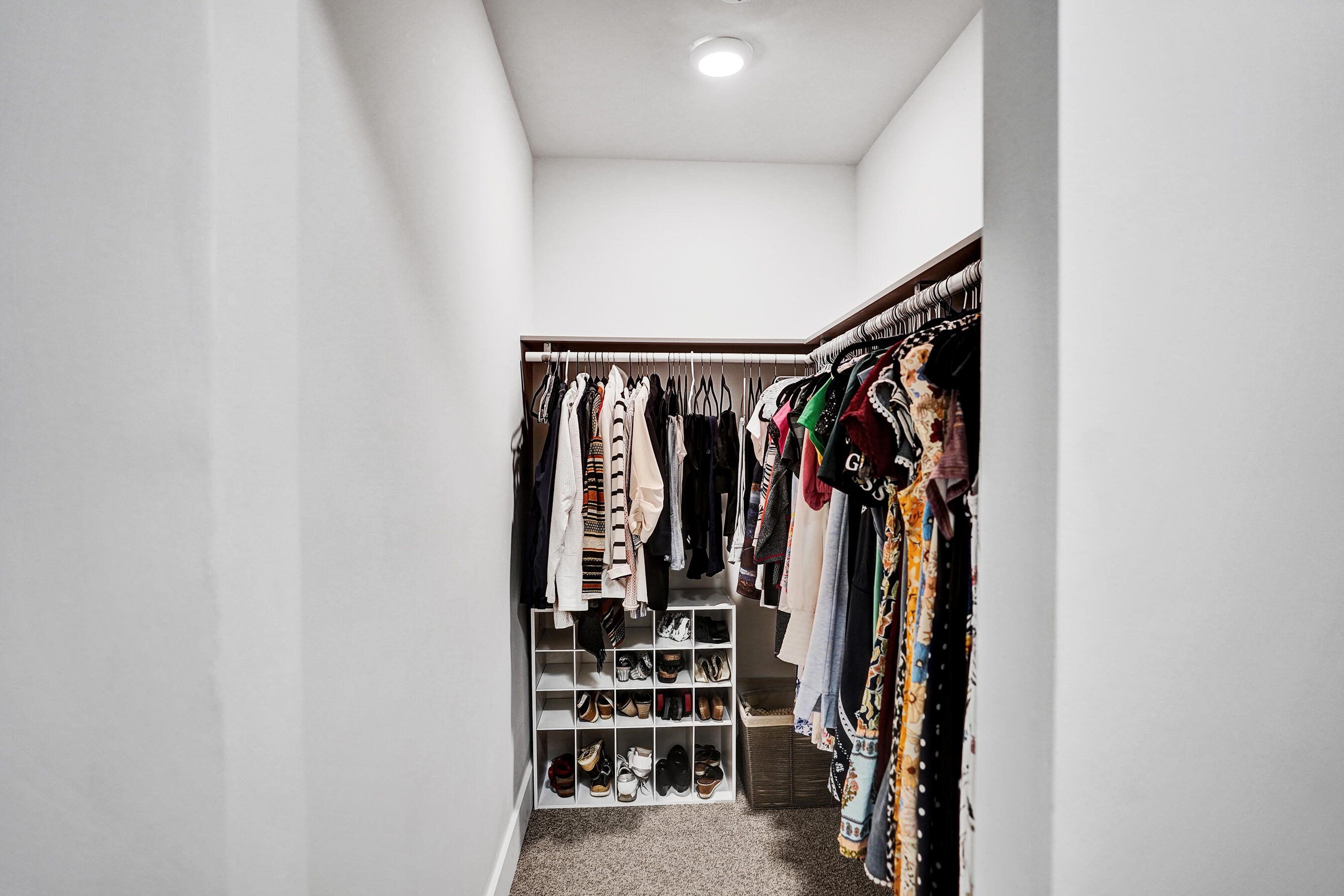 9293 Vista Del Lago, Unit 15F Boca Raton, FL 33428 - Photo 20 of 42 a view of walk in closet with clothes
