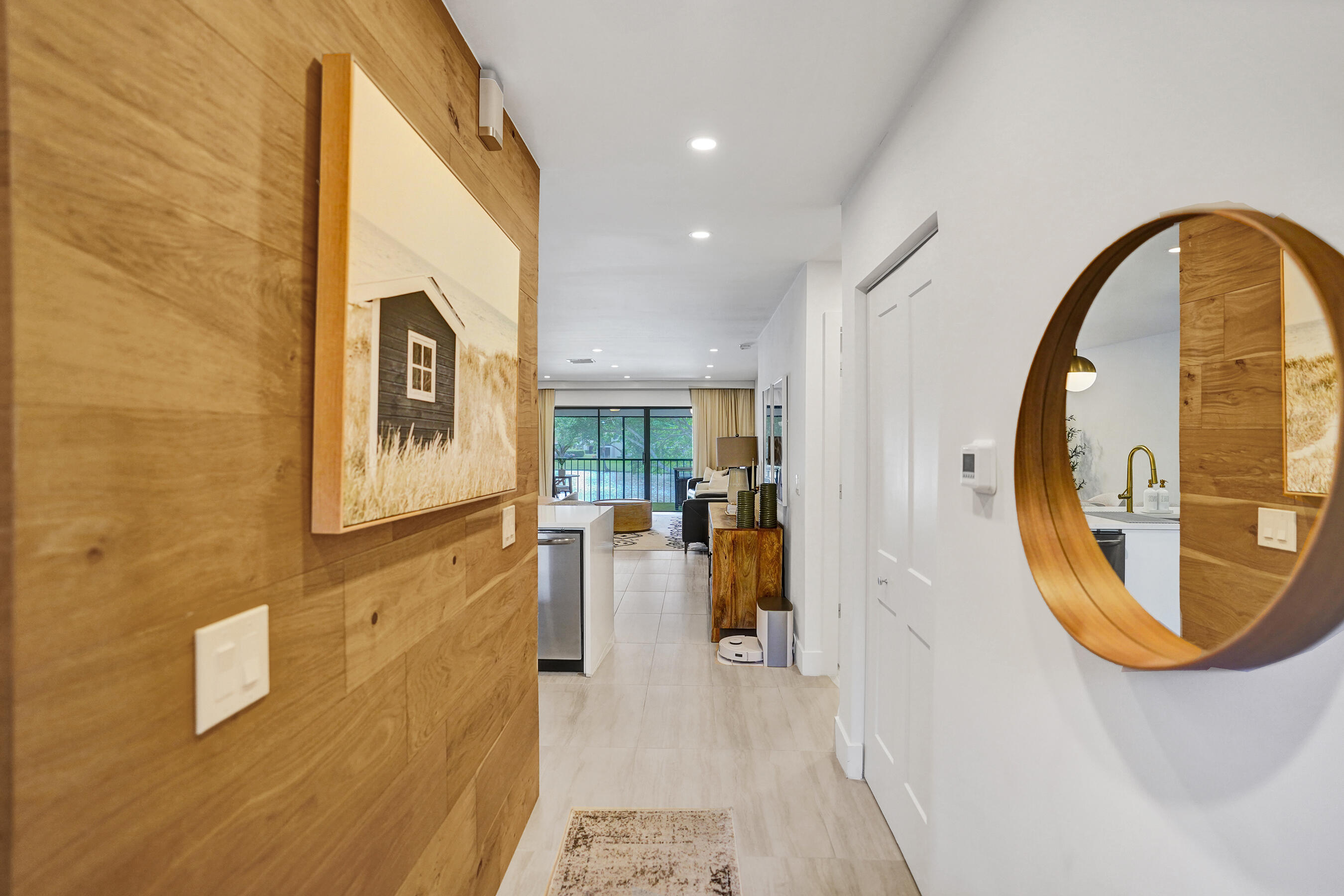 9293 Vista Del Lago, Unit 15F Boca Raton, FL 33428 - Photo 25 of 42 wooden floor with a bathroom