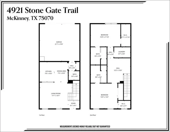 $300,000 | 4921 Stone Gate Trail, McKinney, TX 75070