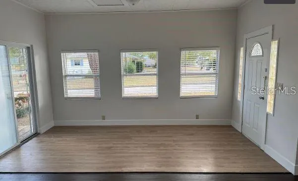 a view of room with window