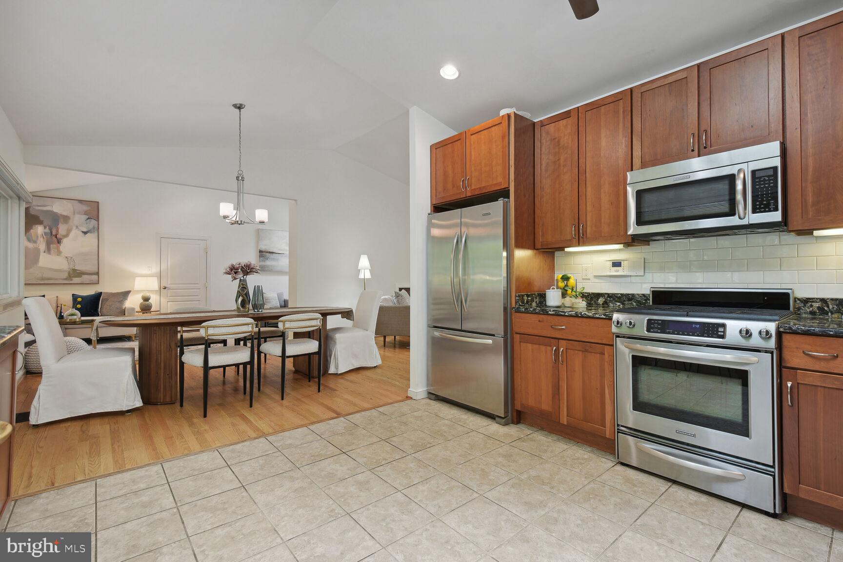 7705 Glenmore Spring Way Bethesda, MD 20817 - Photo 6 of 30 Kitchen with access to Formal Dining Room
