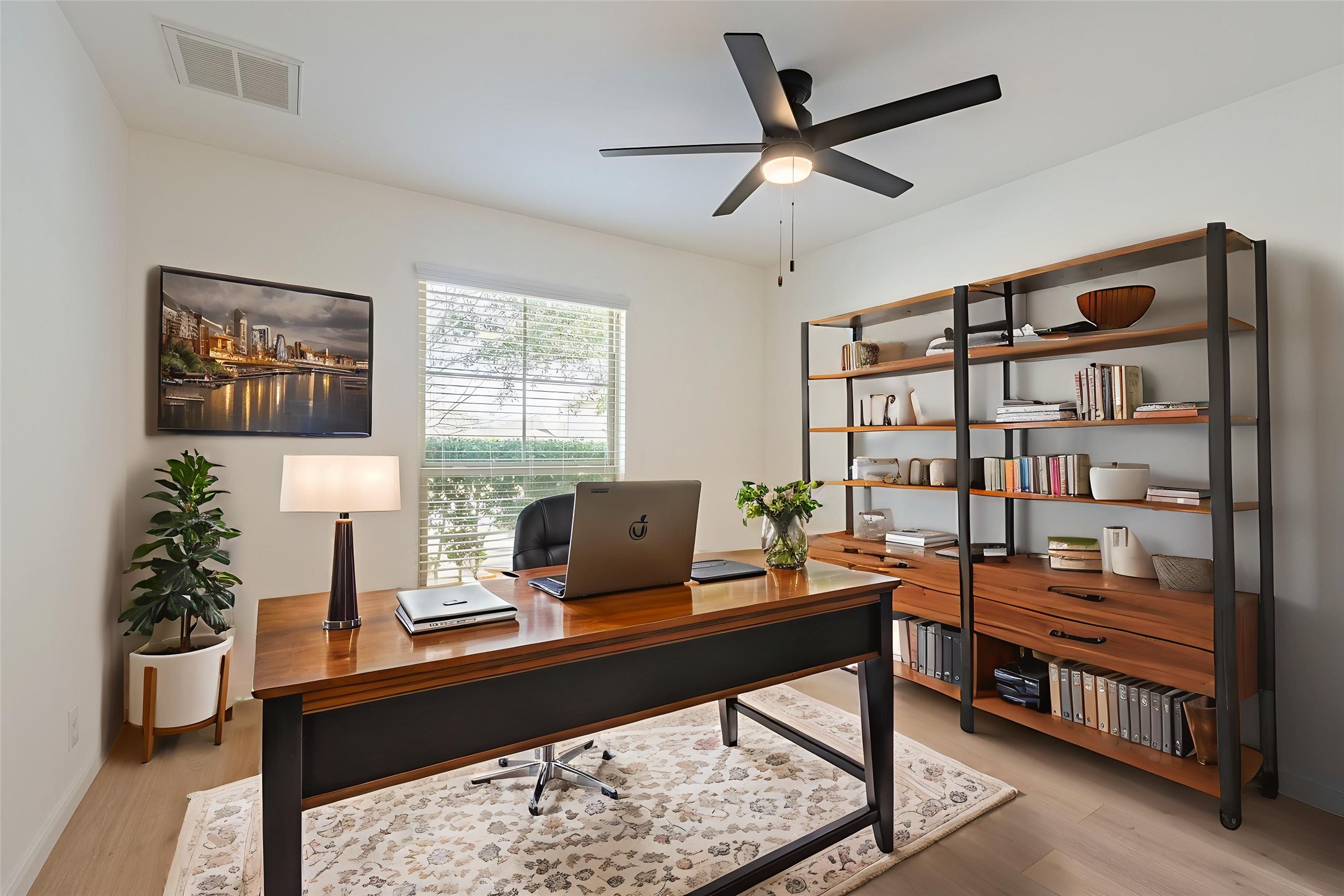 1437 April Meadows Loop Georgetown, TX 78626 - Photo 6 of 31 a workspace with furniture and window
