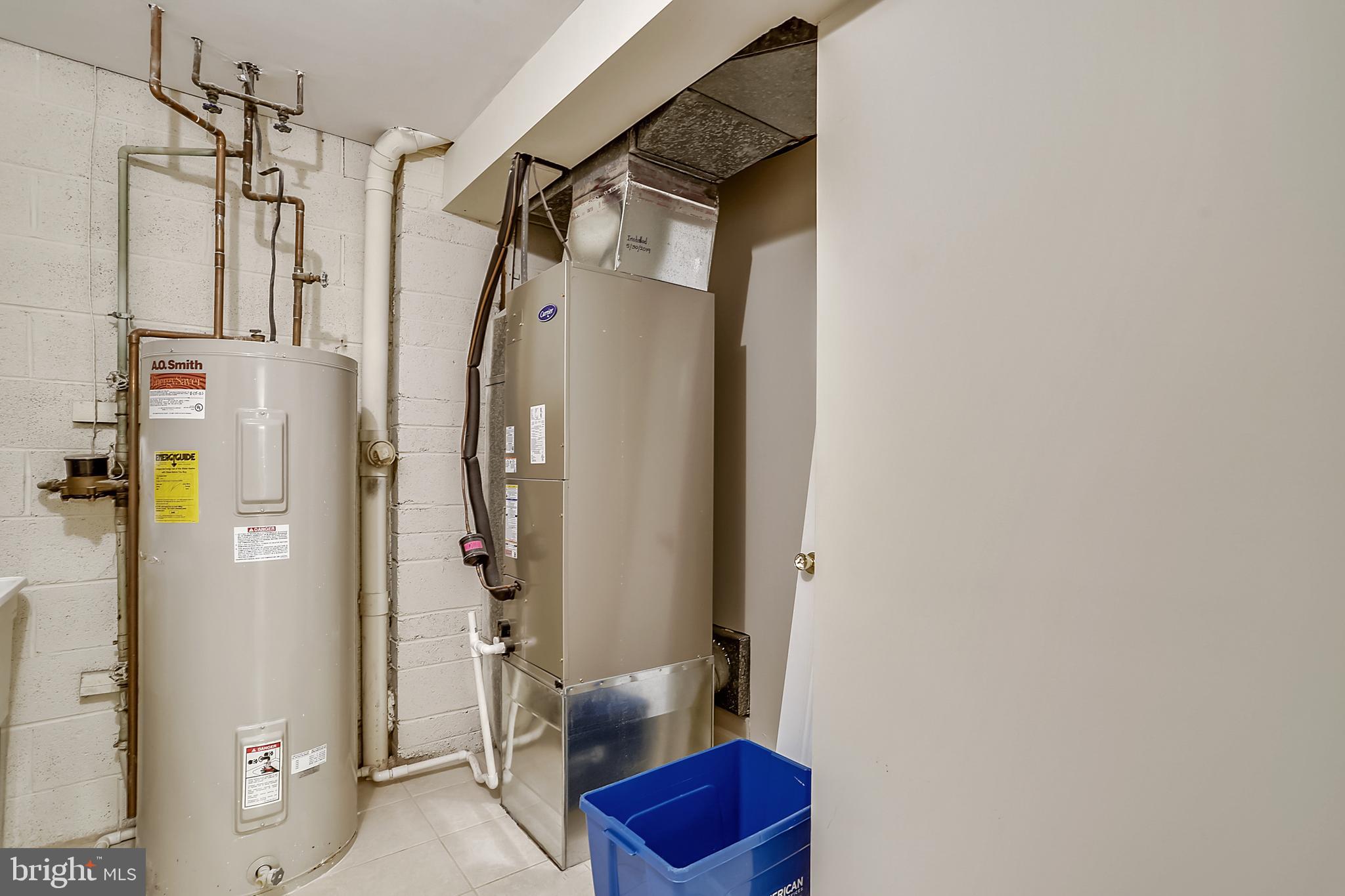7025 Leebrad Street Springfield, VA 22151 - Photo 28 of 32 Finished Utility room, new Water Heater & HVAC.