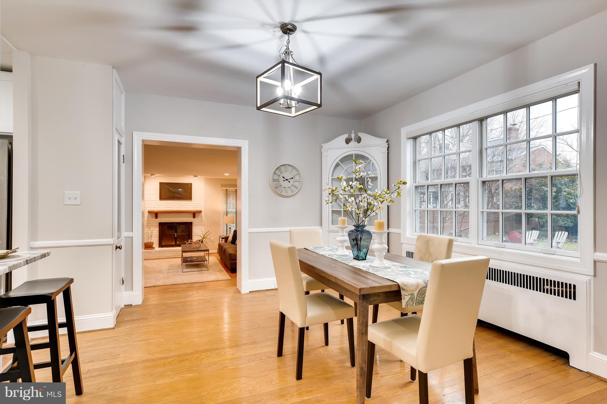 610 Kingston Road Baltimore, MD 21212 - Photo 33 of 33 Dining Room. Open Floor plan which leads to FR/Kit