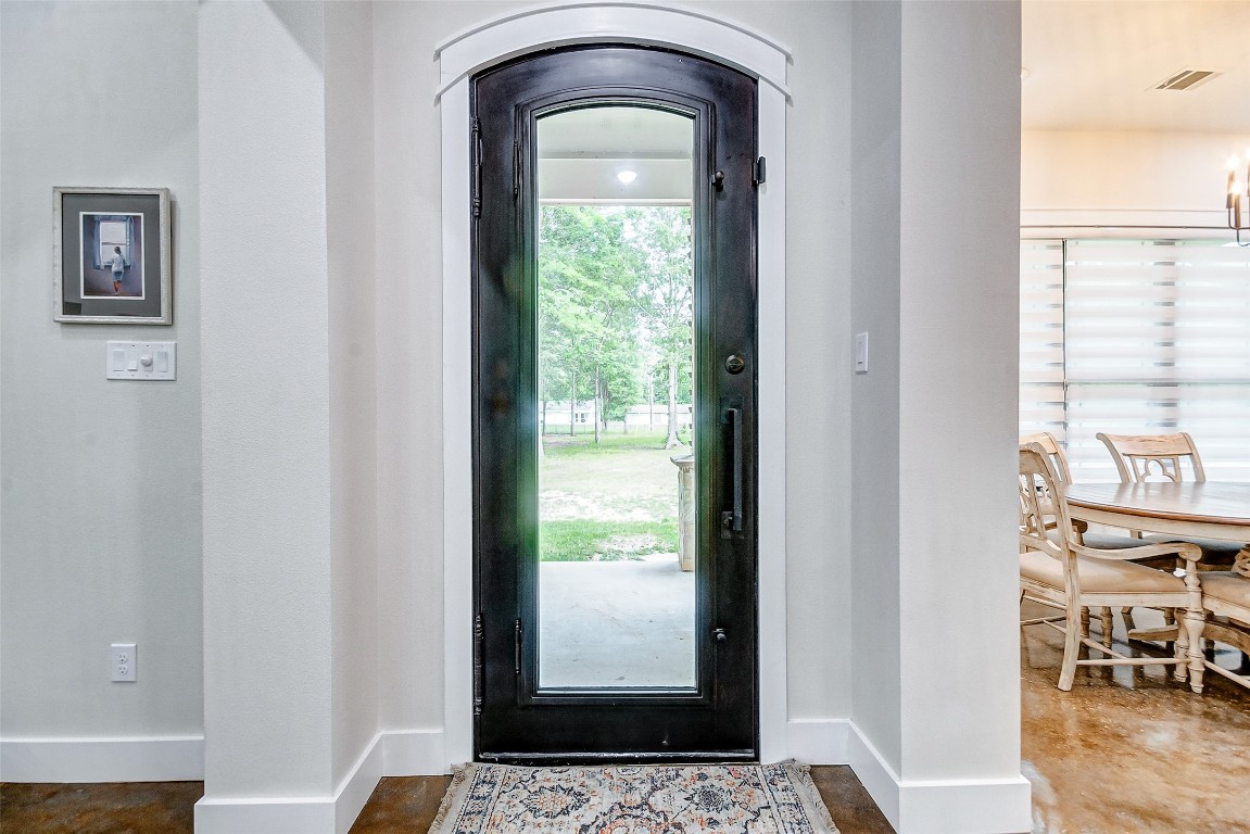 1345 Fm 3277 Livingston, TX 77351 - Photo 5 of 35 a view of front door with wooden floor