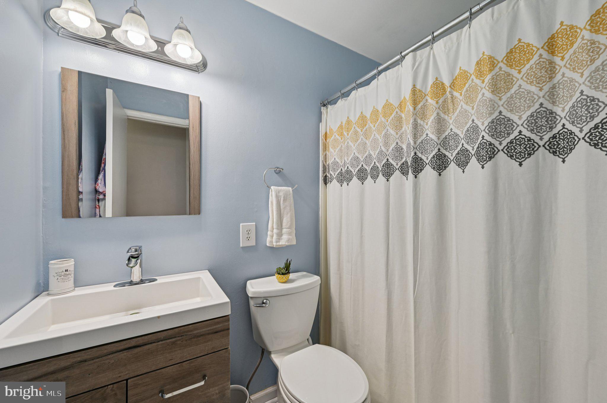 3025 Rock Drive Riva, MD 21140 - Photo 30 of 48 a bathroom with a sink a toilet and a mirror