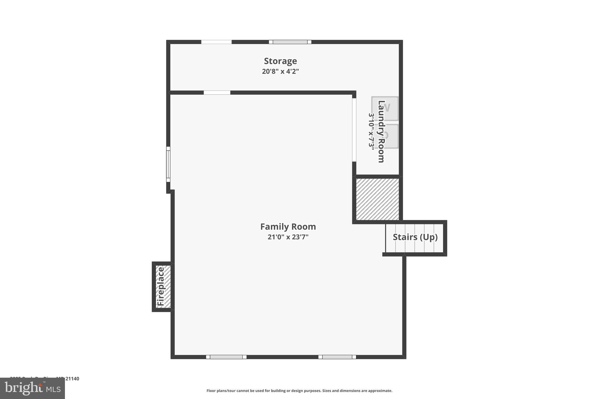 3025 Rock Drive Riva, MD 21140 - Photo 45 of 48 a picture of a cabinet with a floor in a white refrigerator