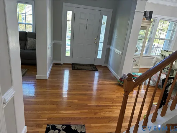 a view of an entryway