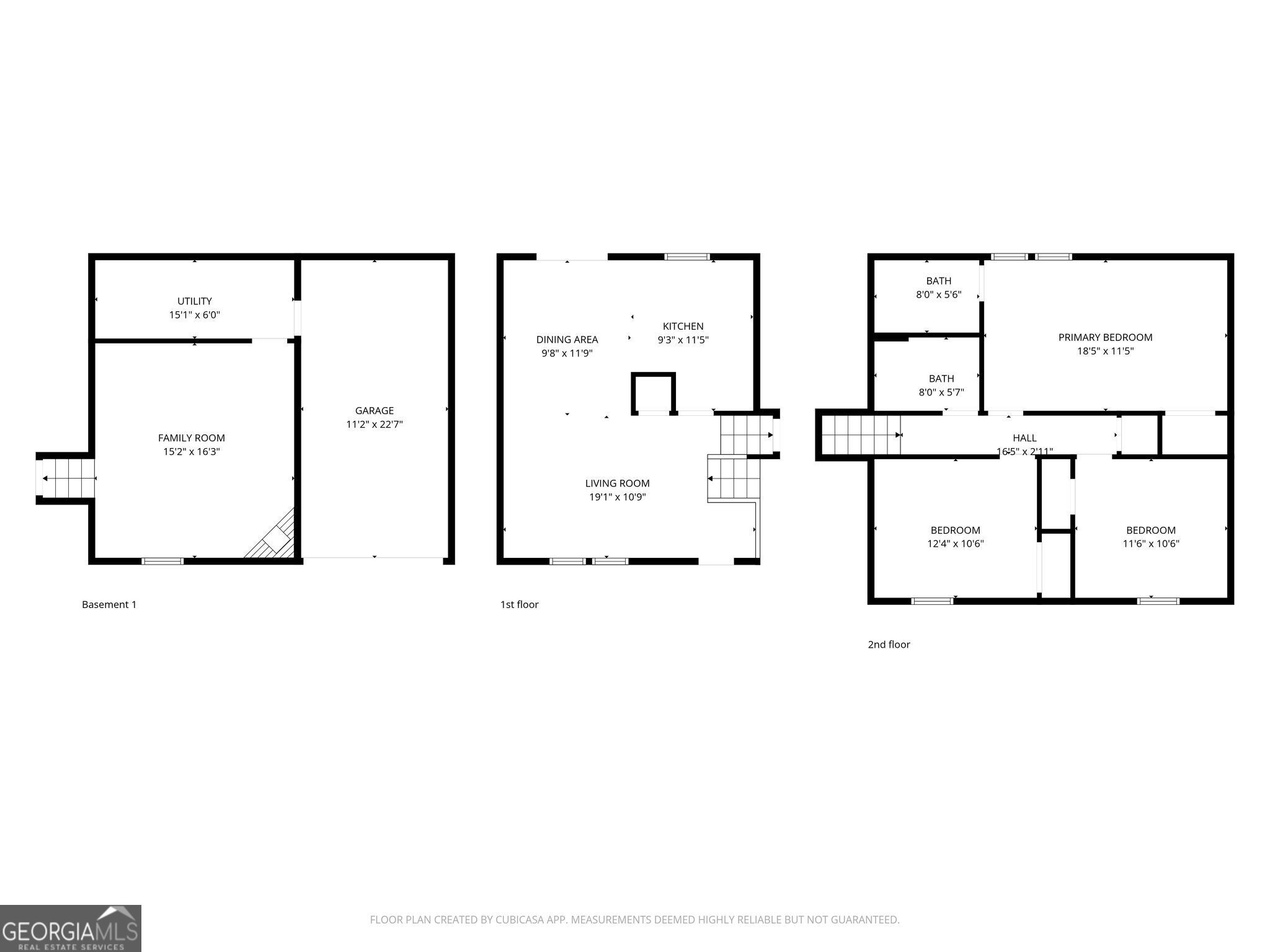 3840 Rolling Place Conley, GA 30288 - Photo 7 of 35 a picture of a floor plan
