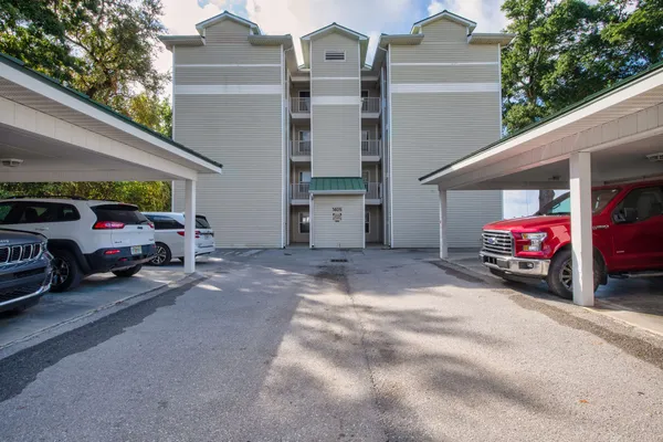 a view of a balcony with an outdoor space