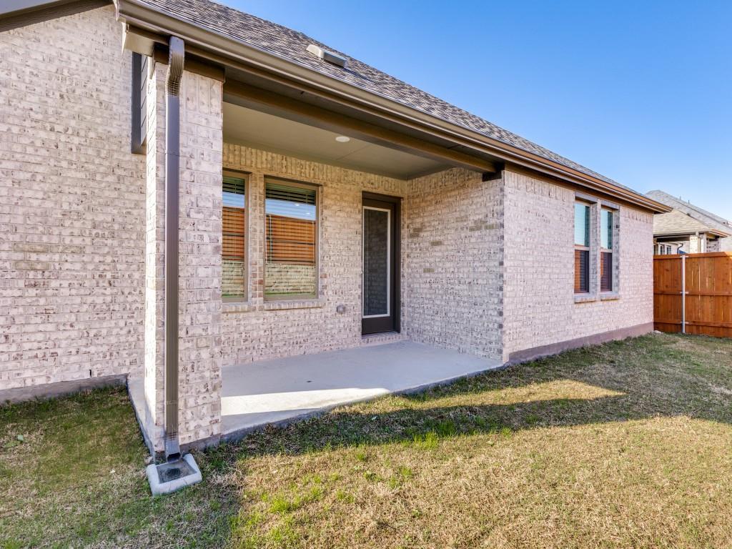 15224 Supreme Street Aledo, TX 76008 - Photo 25 of 25 a view of house with backyard and swimming pool