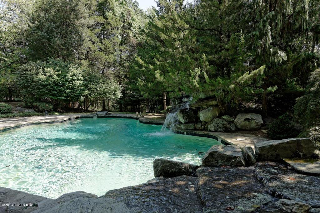 105 Dingletown Road Greenwich, CT 06830 - Photo 58 of 65 a backyard of a house with lots of green space