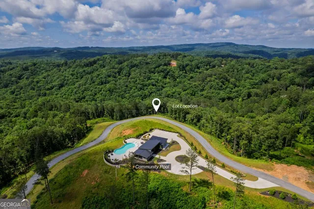 a view of a backyard with a garden