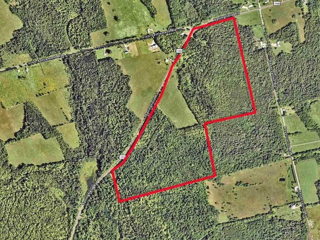 Lot 16 Springfield Road Danforth, ME 04424 - Photo 8 of 8 aerial-danfroth-me-land