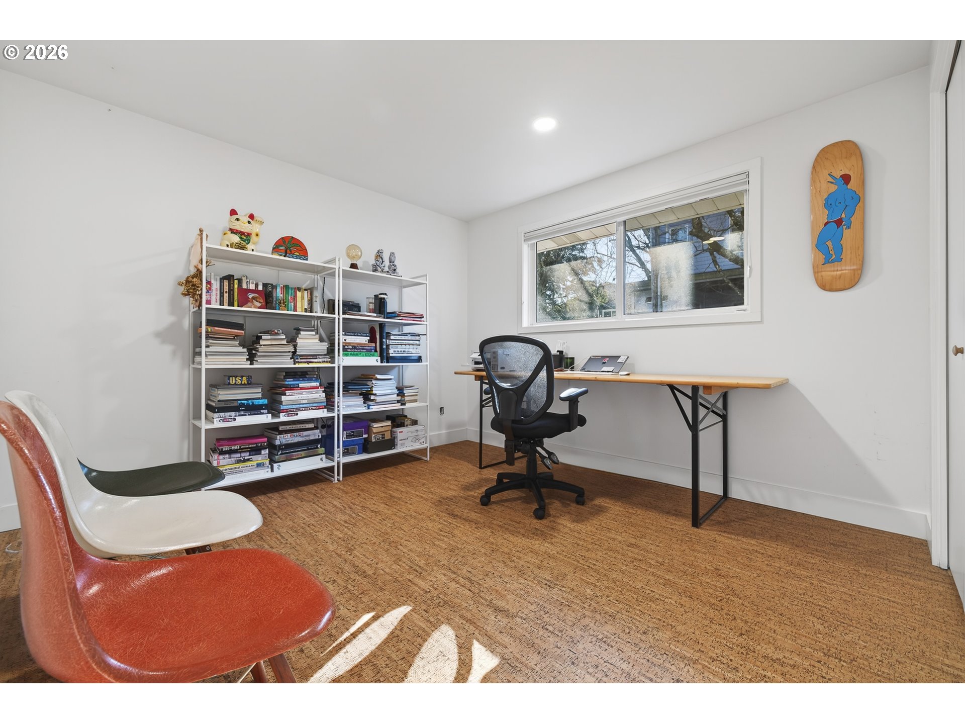 5214 Northeast Jessup Street Portland, OR 97218 - Photo 34 of 36 a view of workspace with fan