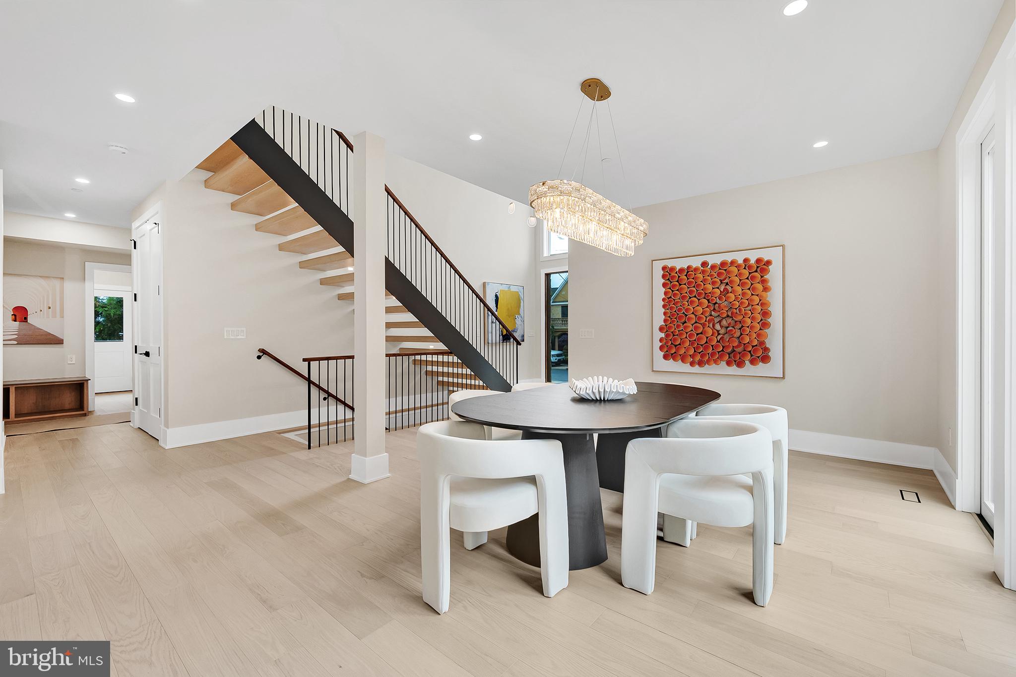 4708 Rosedale Avenue Bethesda, MD 20814 - Photo 11 of 69 Elegant dining space with modern flair.