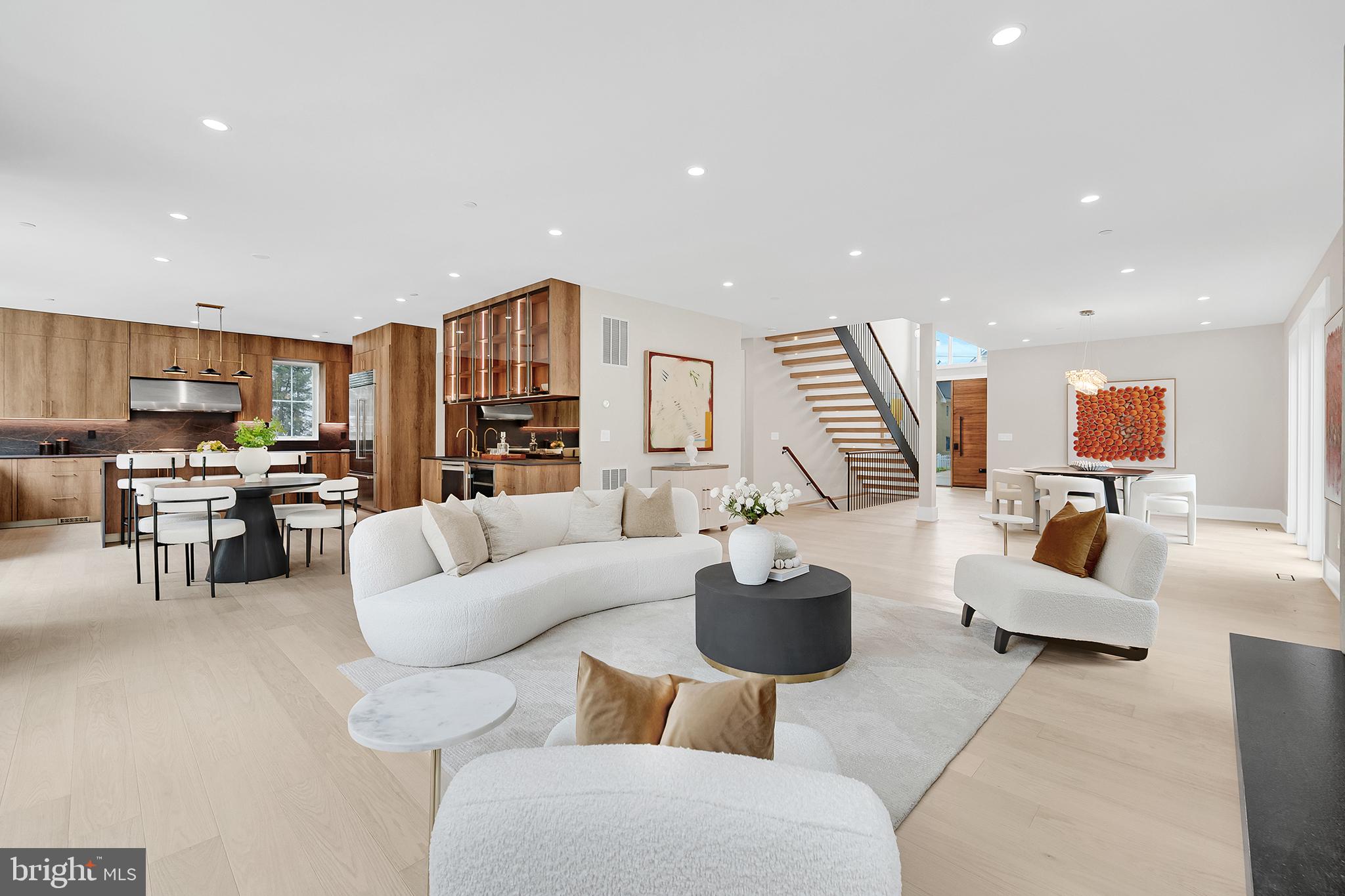 4708 Rosedale Avenue Bethesda, MD 20814 - Photo 18 of 69 Modern elegance in open living space.