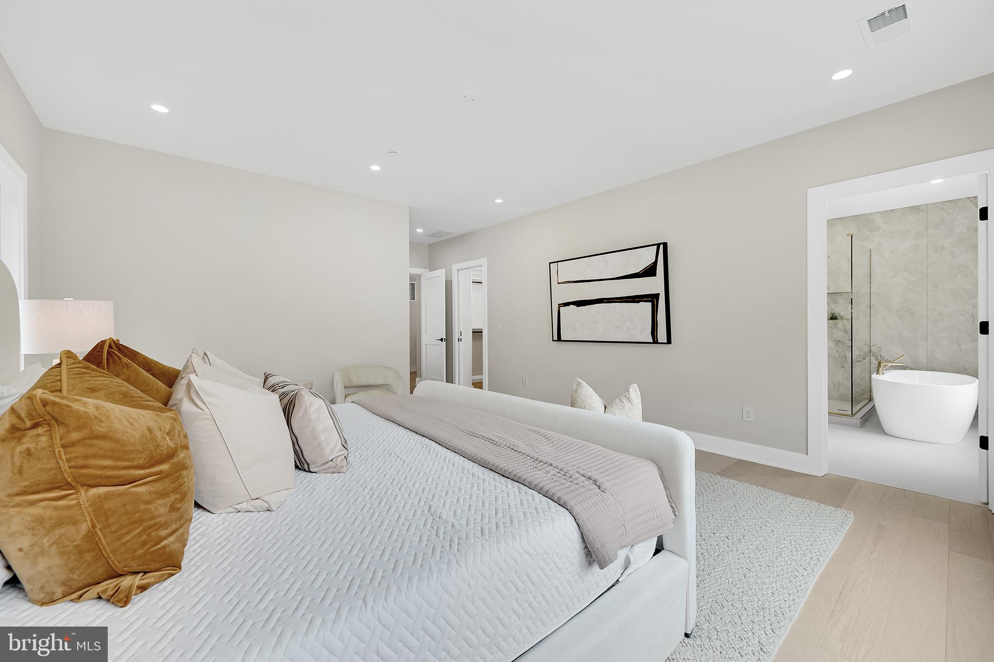 4708 Rosedale Avenue Bethesda, MD 20814 - Photo 29 of 69 Serene modern bedroom retreat.