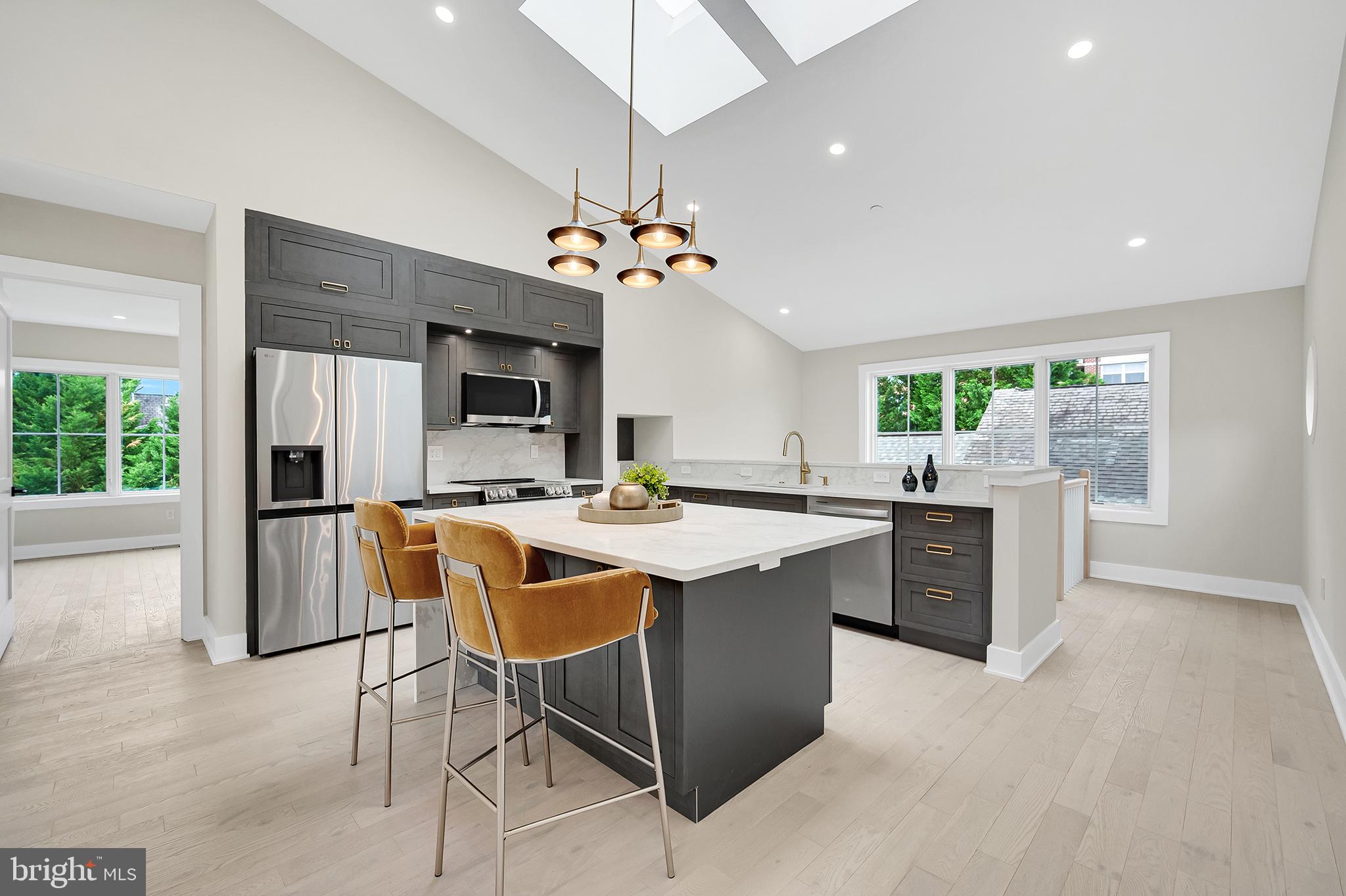 4708 Rosedale Avenue Bethesda, MD 20814 - Photo 46 of 69 Modern kitchen with natural light.