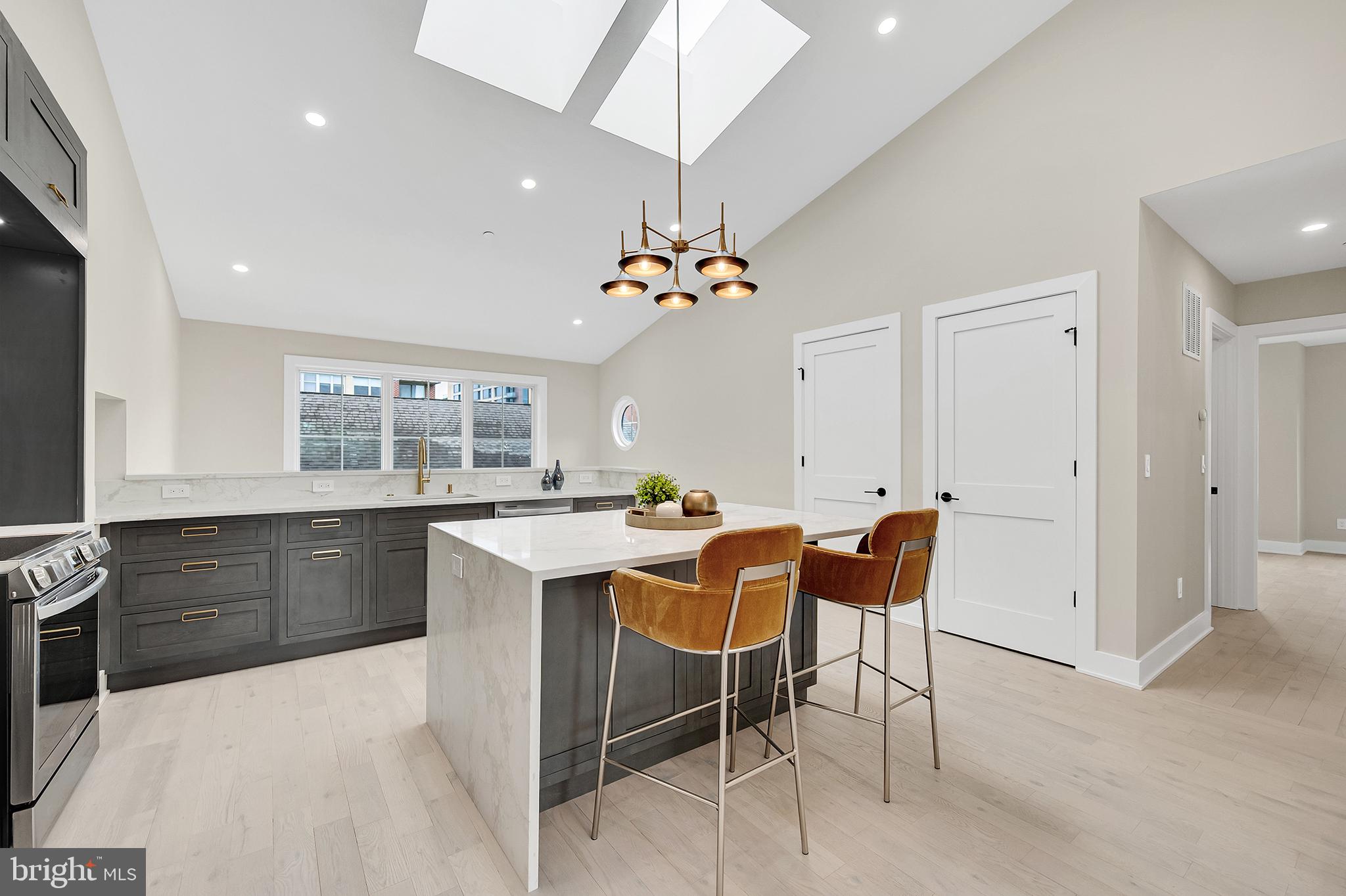 4708 Rosedale Avenue Bethesda, MD 20814 - Photo 47 of 69 Modern kitchen with natural light.