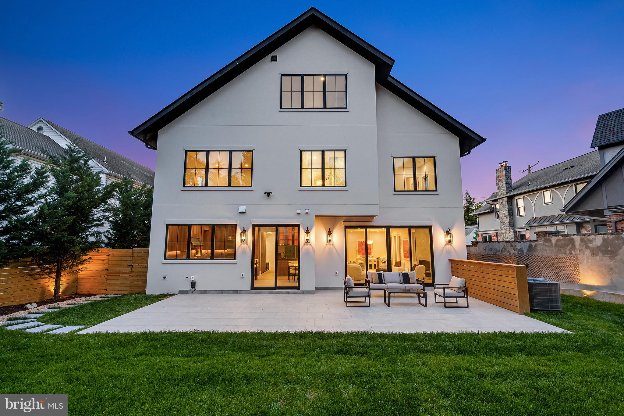 4708 Rosedale Avenue Bethesda, MD 20814 - Photo 63 of 69 Modern home with serene backyard glow.