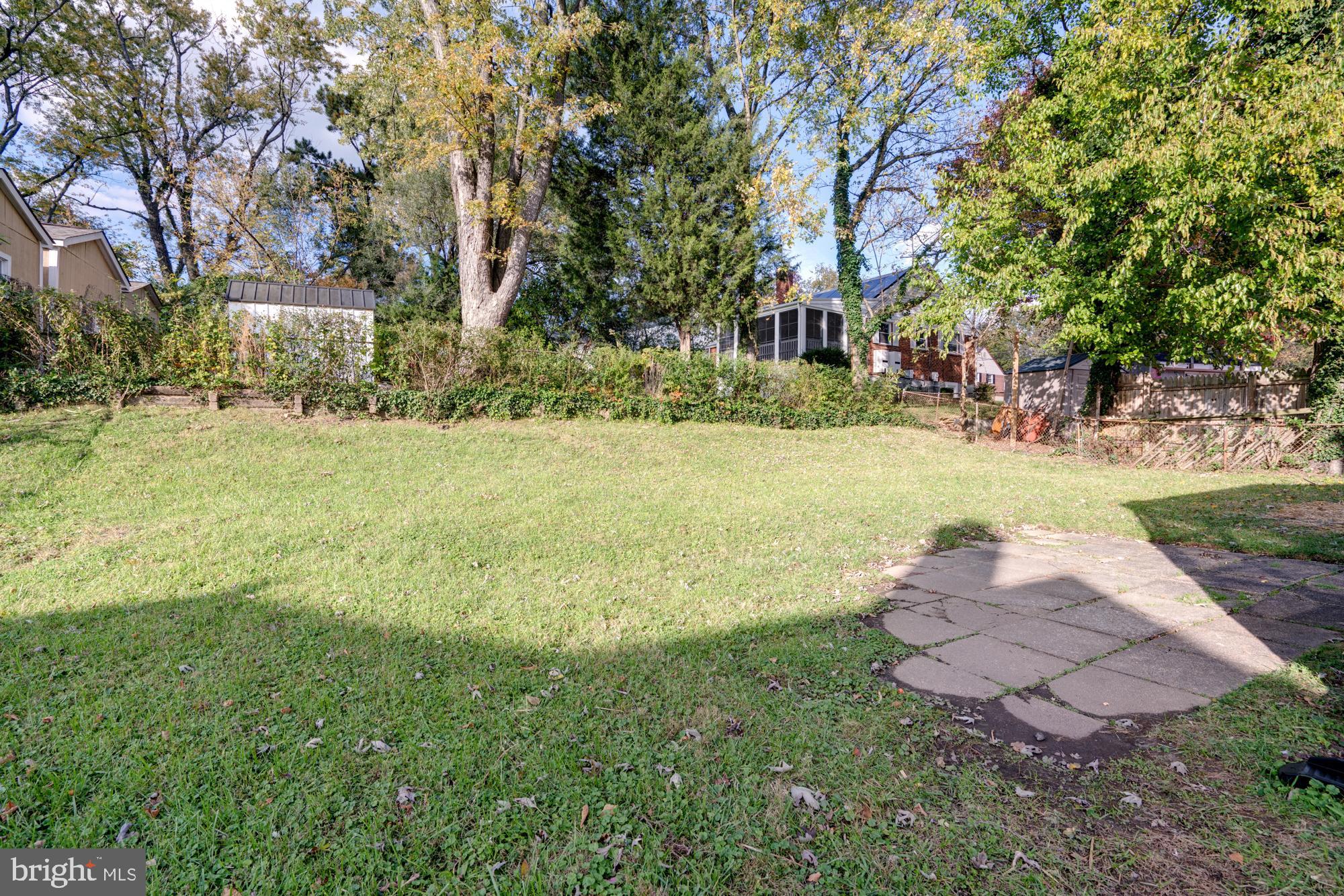 12504 Denley Road Silver Spring, MD 20906 - Photo 30 of 30 Fenced rear yard. Ample space for expansion.