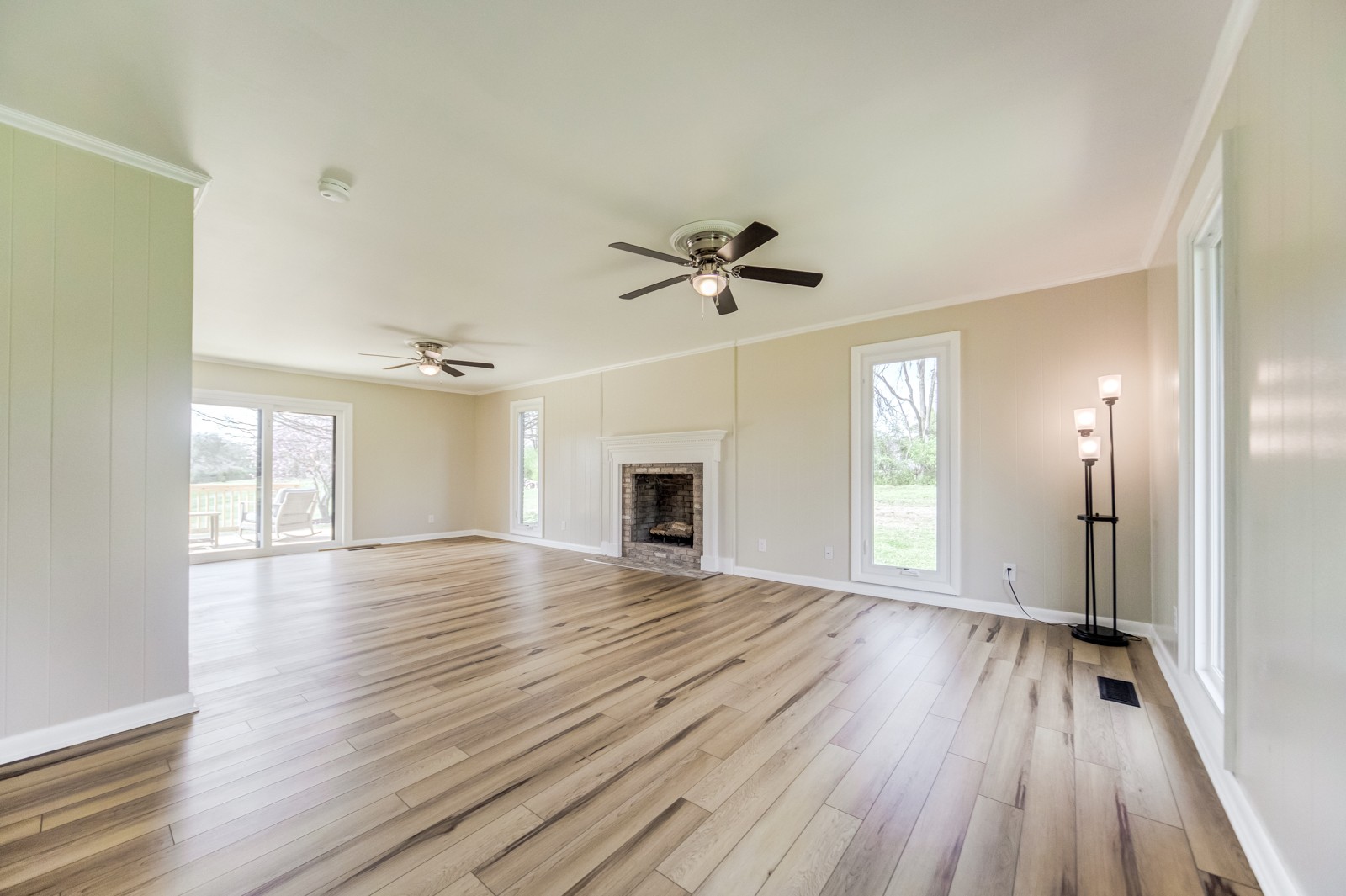 3975 Nonaville Road Mount Juliet, TN 37122 - Photo 18 of 55 wooden floor in an empty room with a window
