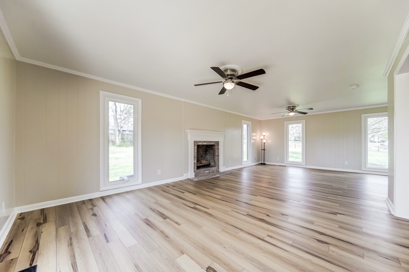 3975 Nonaville Road Mount Juliet, TN 37122 - Photo 19 of 55 wooden floor in an empty room with a window