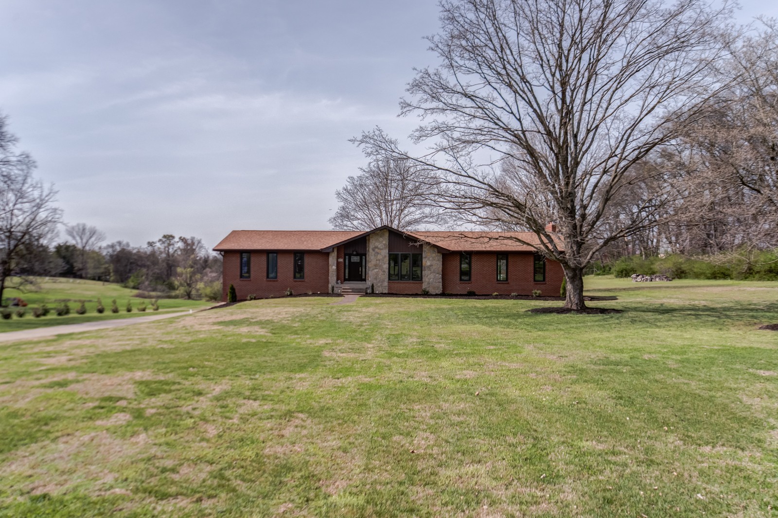 3975 Nonaville Road Mount Juliet, TN 37122 - Photo 2 of 55 a front view of a house with a yard