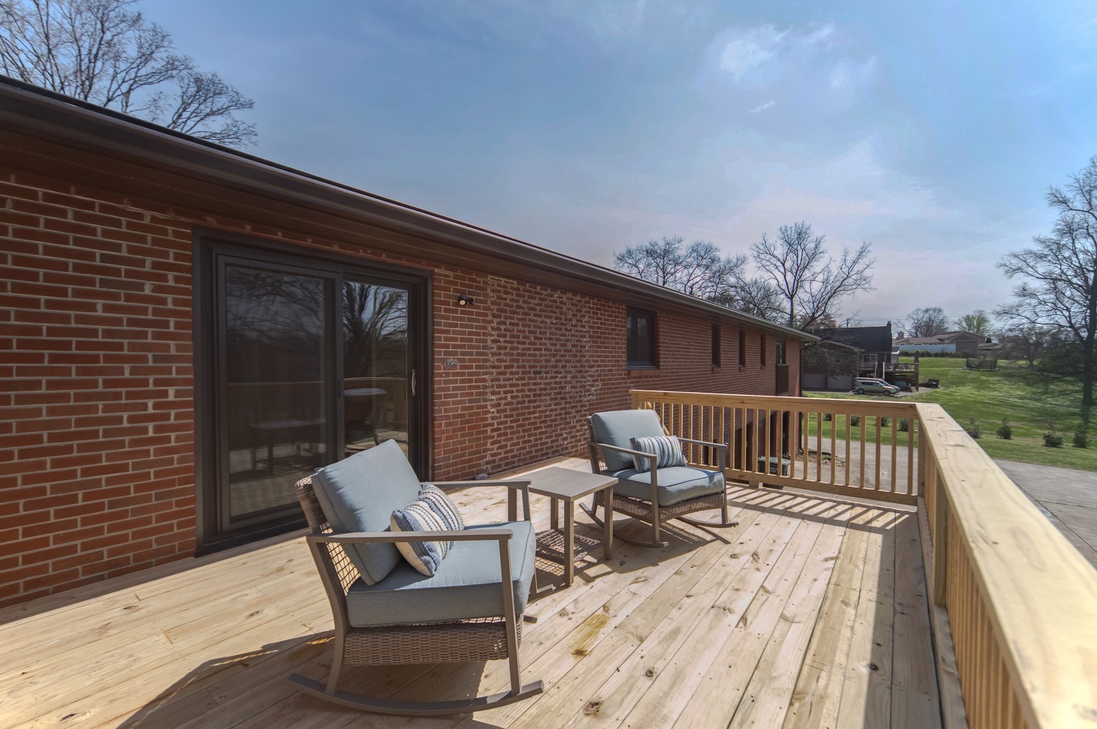 3975 Nonaville Road Mount Juliet, TN 37122 - Photo 43 of 55 a view of balcony with wooden floor and outdoor seating