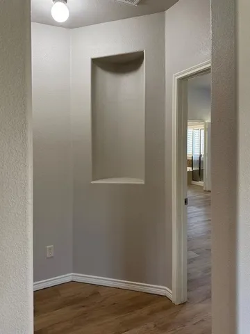 wooden floor in a gallery