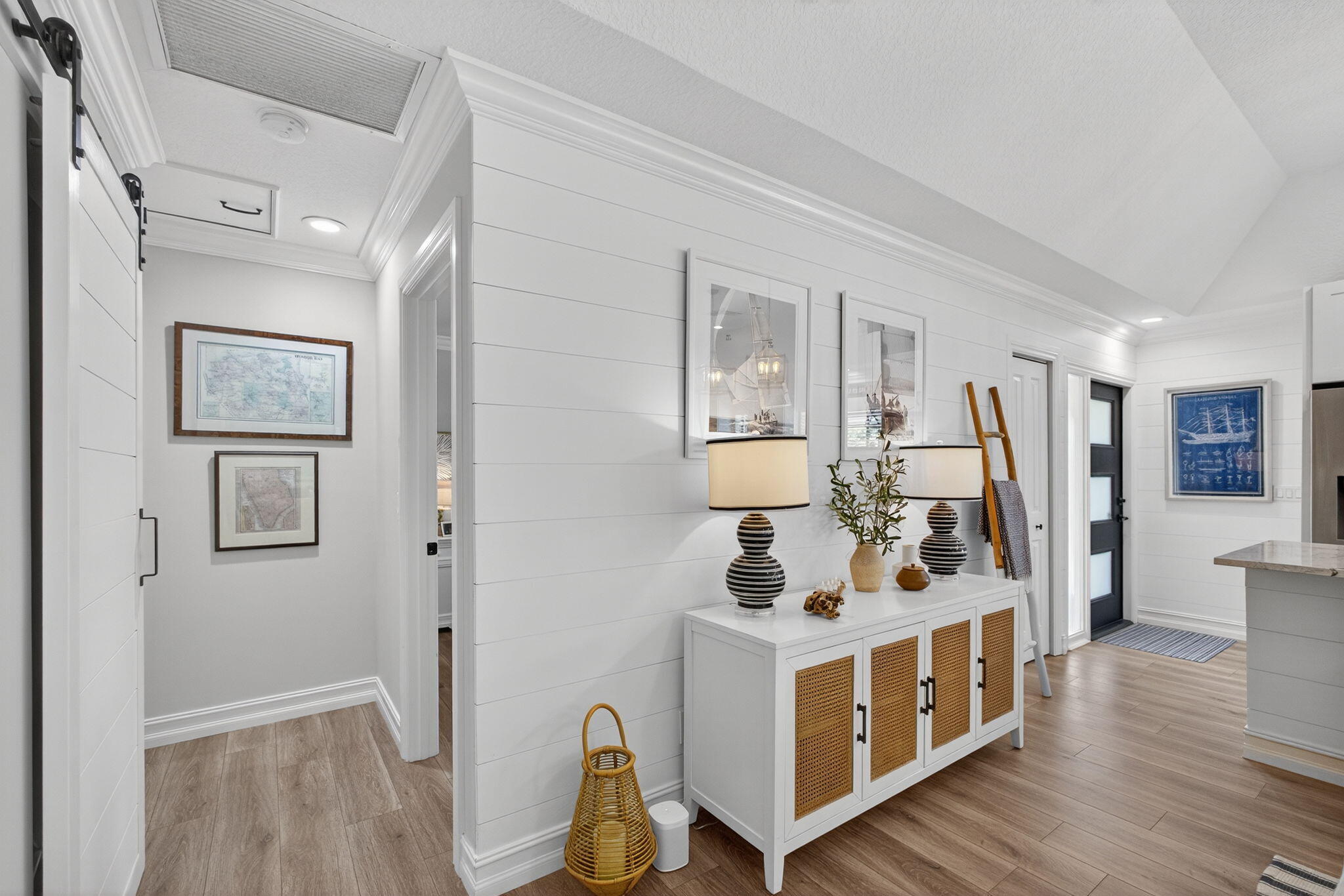 101 Half Moon Circle, Unit B Jupiter, FL 33458 - Photo 24 of 44 Hallway to 2nd Bedroom