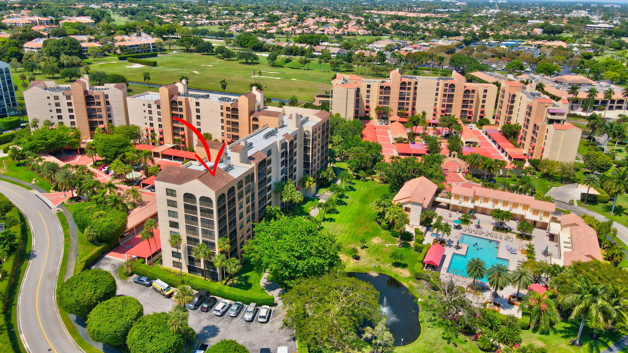 7201 Promenade Drive, Unit 302 Boca Raton, FL 33433 - Photo 41 of 46 aerials
