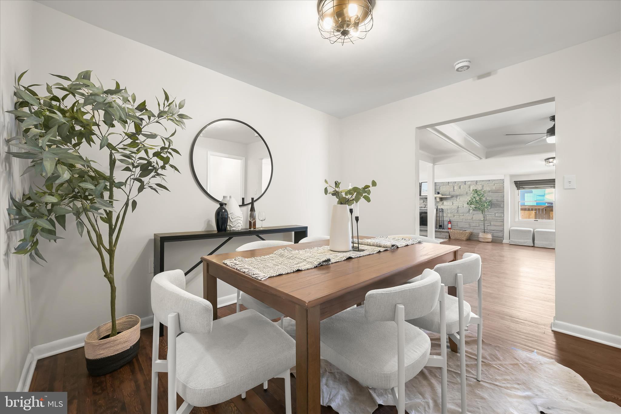 1443 Rehling Drive Edgewater, MD 21037 - Photo 14 of 54 a view of a dining room with furniture and wooden floor