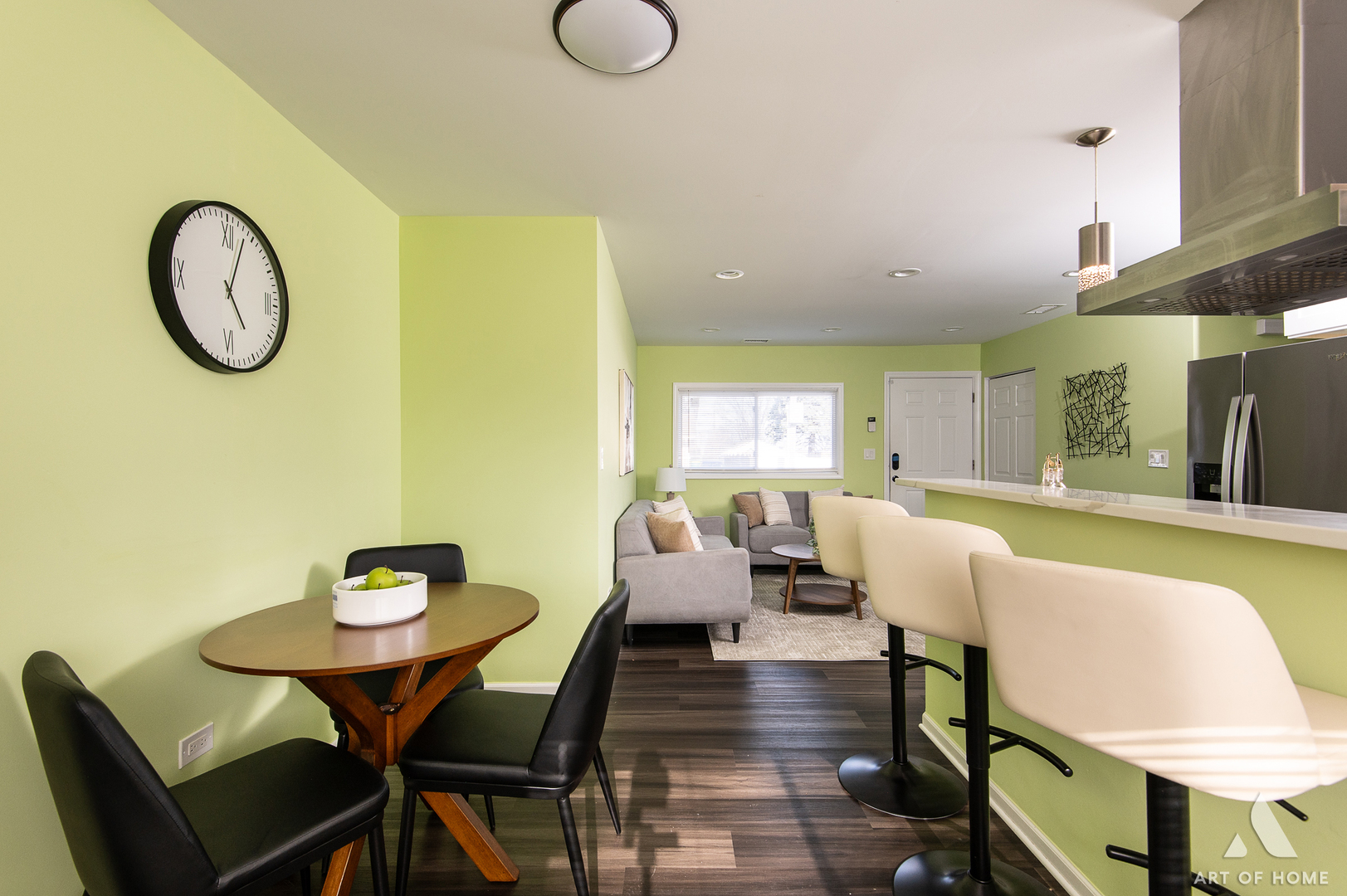 703 Yates Avenue Romeoville, IL 60446 - Photo 17 of 44 a view of a dining room with furniture and a window