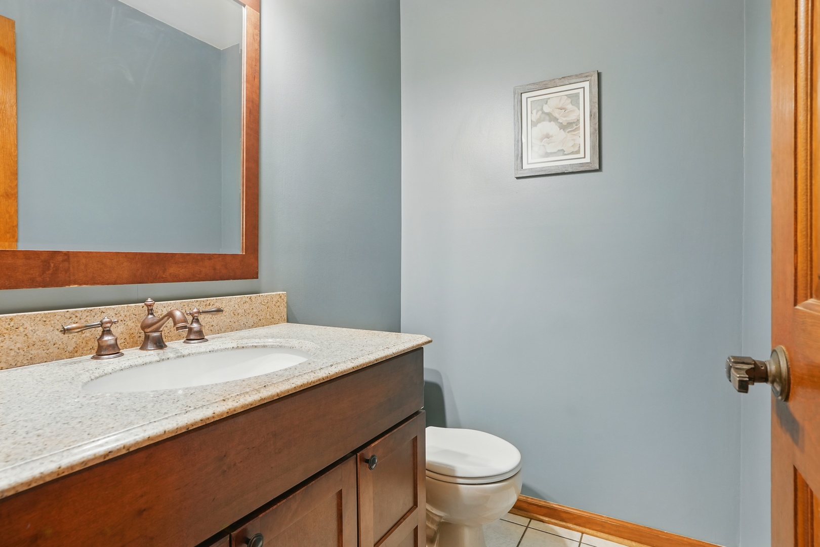 1844 Slippery Rock Road Naperville, IL 60565 - Photo 22 of 39 a bathroom with a sink and a toilet