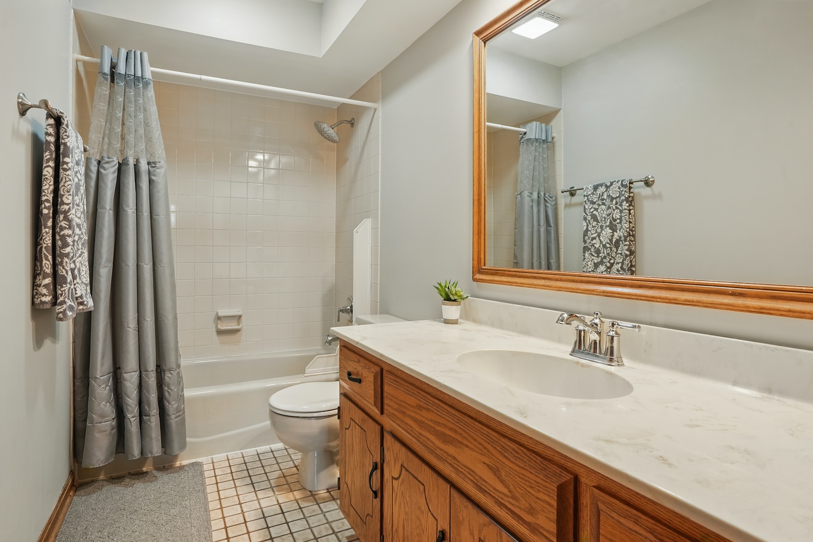 1844 Slippery Rock Road Naperville, IL 60565 - Photo 23 of 39 a bathroom with a sink a toilet and shower