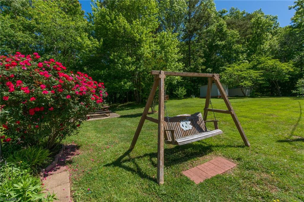 5518 Covered Bridge Road Trinity, NC 27370 - Photo 37 of 45 Swing does not remain